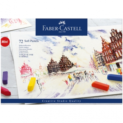 Пастель Faber-Castell "Soft pastels" набор 72 цвета мини