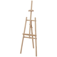 Мольберт напольный Лира 170 см с бегунком "Хобби" Гамма сосна