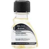 Лак глянцевый Winsor Newton для водорастворимых масляных красок "Artisan" для блеска картин 75 мл