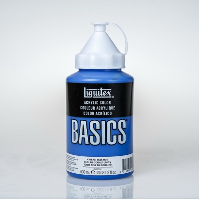 Краска акриловая Liquitex Basics №170 кобальт синий 400 мл