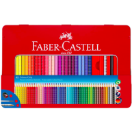 Набор цветных карандашей Faber Castell Colour Grip 48 цветов в пенале, водорастворимые