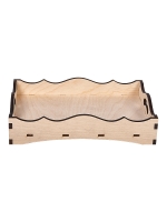 Поднос заготовка для декорирования вид 10 Timberlicious 25х17х5.5 см