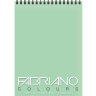 Блокнот с зеленой бумагой Fabriano Colours для зарисовок А6 / 100 листов / 80 гм купить в художественном магазине Альберт Мольберт с доставкой по всему миру