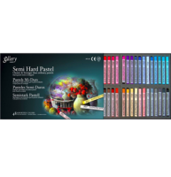 Пастель Mungyo Gallery Semi-Hard Pastel сухая полутвёрдая квадратная 48 цветов профессиональная