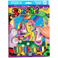 Фреска-картина из песка Danko toys "Sand Art. Пони"