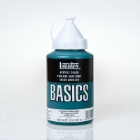 Краска акриловая Liquitex Basics №317 зеленая ФЦ 400 мл