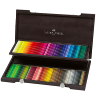 Набор цветных карандашей Polychromos Faber Castell 120 цветов в шкатулке