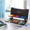Набор цветных карандашей Polychromos Faber Castell 120 цветов в шкатулке купить в магазине Альберт Мольберт с доставкой по всему миру