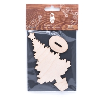 Набор заготовок для декорирования Winter 6 фанера Timberlicious 10х14 см