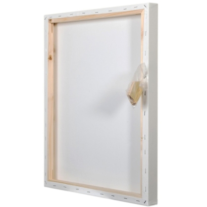 Холсты на подрамниках Малевичъ 3D грунтованные 2 штуки 60х60 см / мелкое зерно / 100% хлопок