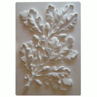 Орнамент гипсовый Ветка дуба 35x50 см