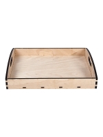 Поднос заготовка для декорирования вид 12 Timberlicious 25х30х6 см