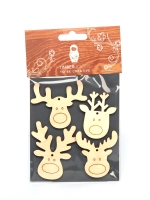 Набор заготовок для декорирования Winter 7 фанера Timberlicious 10х14 см