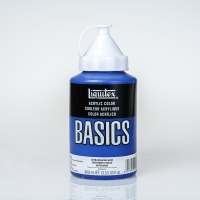 Краска акриловая Liquitex Basics №380 ультрамарин синий 400 мл