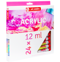 Акриловые краски Art Creation Royal Talens набор 24 цвета в тубах 12 мл