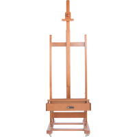 Мольберт студийный Cappelletto CS-300 ореховый с плавным винтовым механизмом