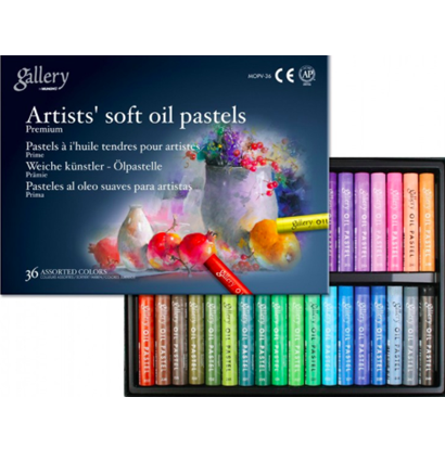 Пастель Mungyo Gallery Soft Oil Pastel масляная круглая 36 цветов профессиональная