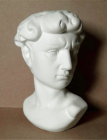 Бюст гипсовый "Давид" средний