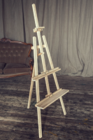 Мольберт Лира классический высотой 200см с полочкой для кистей "DArt's"
