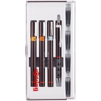 Набор изографов Rotring 0.2/0.4/0.6 мм, мех. карандаш 0.5 мм, чернила