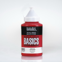 Краска акриловая Liquitex Basics №415 красный основной 400 мл