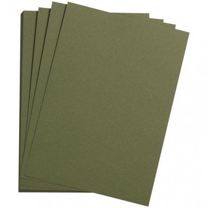 Цветная бумага 500*650мм., Clairefontaine "Etival color", 24л., 160г/м2, морская волна, легкое зерно, хлопок