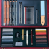 Набор карандашей и материалов для графики Cretacolor Selection в деревянном кейсе купить в магазине Альберт Мольберт с доставкой по всему миру