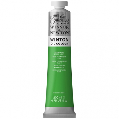 Краска масляная художественная Winsor Newton "Winton" зеленый светлый перманентный туба 200 мл