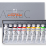 Набор акриловых красок Acrylic Color Pro ShinHanart 12 цветов в тубах 20 мл
