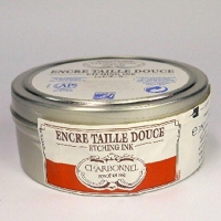 Краска офортная Charbonnel Etchink Ink красная охра в жестяной банке 200 мл