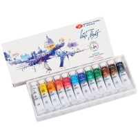 Акварель Белые ночи художественная 12 цветов в тубах по 10 мл