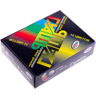 Гуашь Гамма Модерн краски для рисования набор из 12 цветов в баночках 40 мл