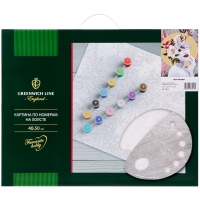 Картина по номерам Greenwich Line "Арт-флора", 40*50см, с акриловыми красками, холст