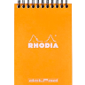 Блокнот Rhodia Classic в точку мягкая обложка оранжевый А5 / 80 листов / 80 гм купить в художественном магазине Альберт Мольберт