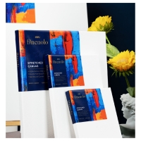 Холст на подрамнике Finenolo 100% хлопок 280г/кв.м 18*24см универсальная грунтовка
