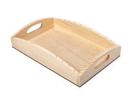 Поднос заготовка для декорирования вид 2 Timberlicious 30х20х5.5 см