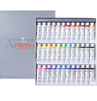 Набор акриловых красок Acrylic Color Pro ShinHanart 36 цветов в тубах 20 мл