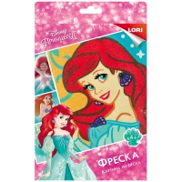 Фреска-картина из песка Lori "Disney. Принцесса Ариэль", картонная коробка