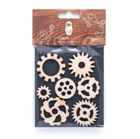 Набор заготовок для декорирования Basic shapes 6 фанера Timberlicious 10х14 см