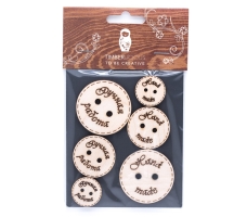 Набор заготовок для декорирования Basic shapes 7 фанера Timberlicious 10х14 см