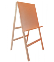 Мольберт Хлопушка ученический высотой 120 см с широкой полочкой "DArt's"