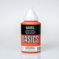 Краска акриловая Liquitex Basics №720 кадмий оранжевый имит 400 мл