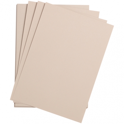 Цветная бумага 500*650мм., Clairefontaine "Etival color", 24л., 160г/м2, розово-серый, легкое зерно, хлопок