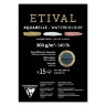 Бумага для акварели черная Etival ClaireFontaine торшон склейка А4 / 15 листов / 300 гм купить в художественном магазине Альберт Мольберт