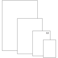 Ватман чертежно-художественный ЛенГознак А3 / 100 листов / 200 гм