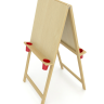 Мольберт Хлопушка двухсторонний с полочкой со стаканчиками 120см "DArt's"