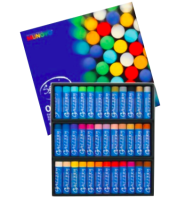 Пастель Mungyo Semi Jumbo Oil Pastel масляная 36 цветов для начинающих