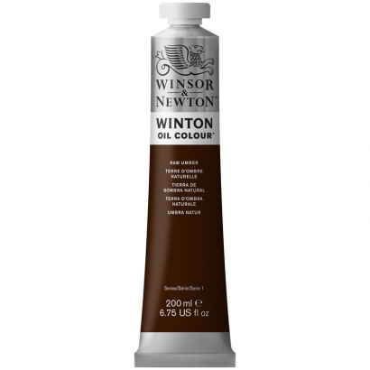 Краска масляная художественная Winsor Newton "Winton" умбра натуральная туба 200 мл