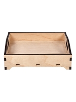 Поднос заготовка для декорирования вид 9 Timberlicious 20х17х6 см