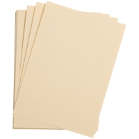 Цветная бумага 500*650мм., Clairefontaine "Etival color", 24л., 160г/м2, слоновая кость, легкое зерно, хлопок